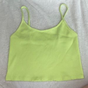 American Eagle Neon Green Tank